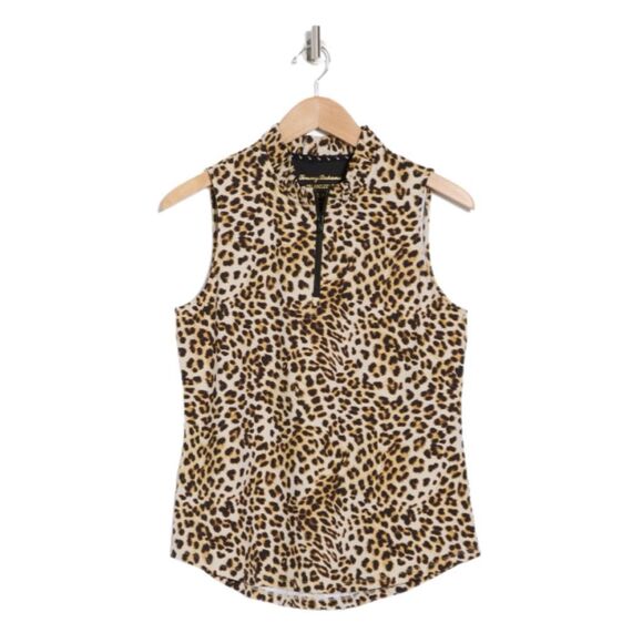 Tommy Bahama animal print sleeveless top NWT Size XS - Picture 3 of 6